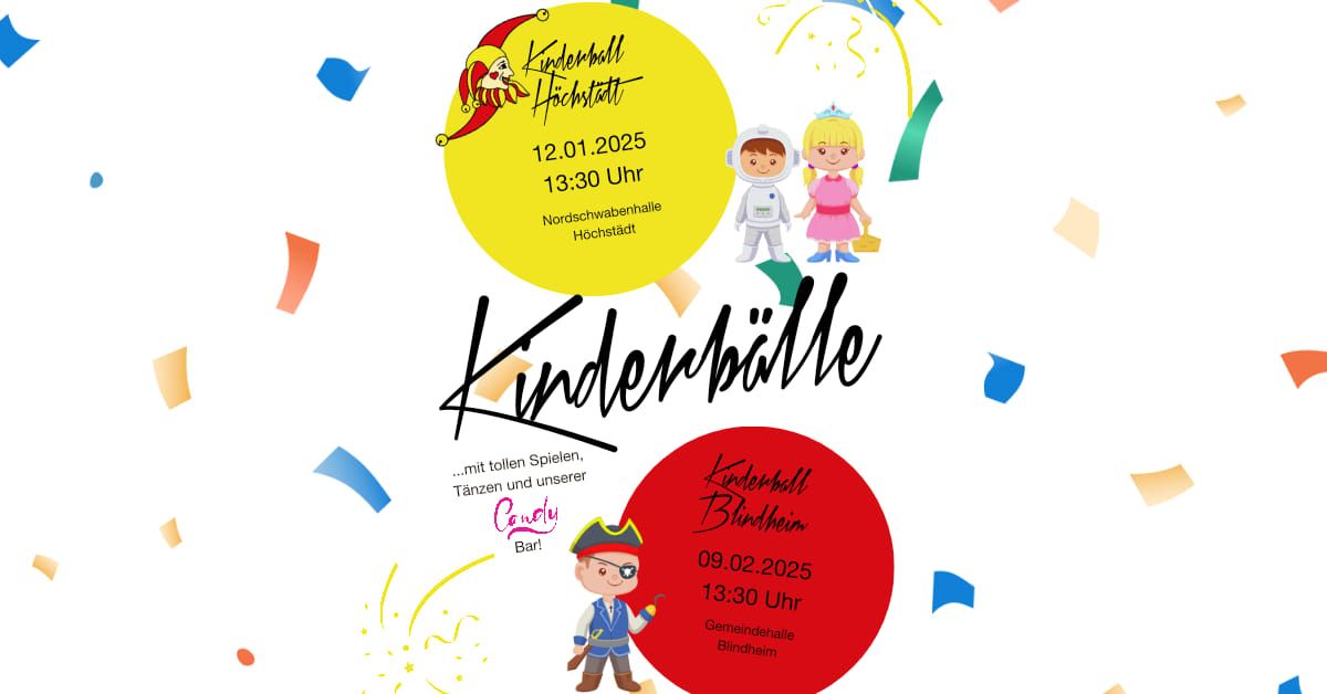 Kinderball der Schlossfinken in H\u00f6chst\u00e4dt 