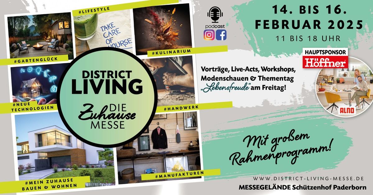 DISTRICT LIVING - Die ZUHAUSE Messe