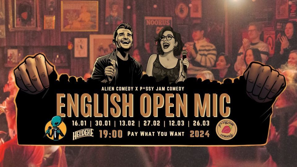 Heldeke! English Open Mic -Stand Up