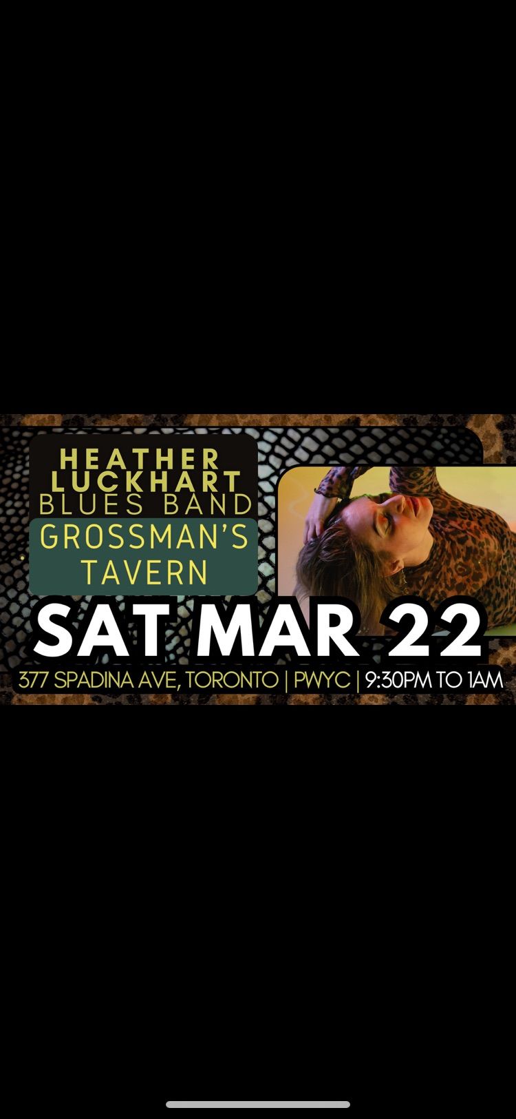 Luckhart @ Grossman\u2019s [March 2025]