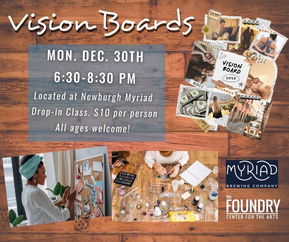 Vision Board Workshop at Myriad Brewing Co.