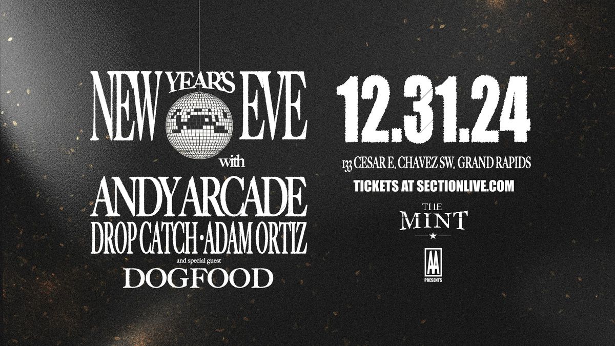 New Year's Eve with Andy Arcade - The Mint, Grand Rapids, MI