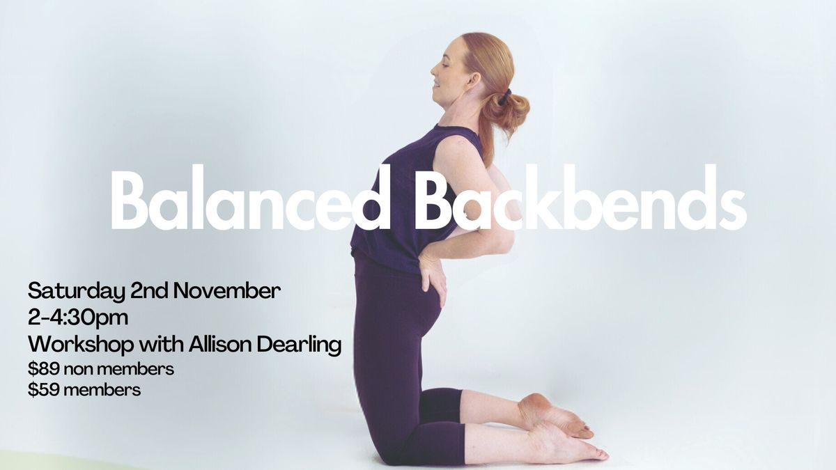 Balanced backbends (Yoga workshop)