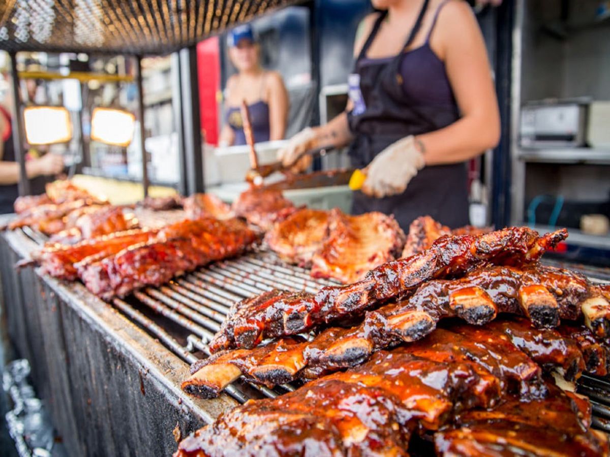 Boone Arts Advisory Board BBQ Cook-off at Art in the Park 