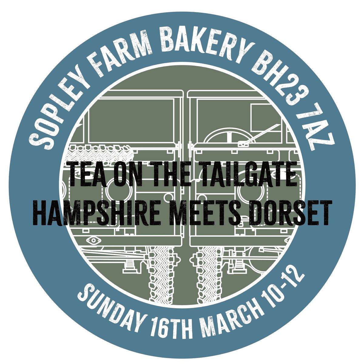 Tea on the tailgate Dorset meets Hampshire 