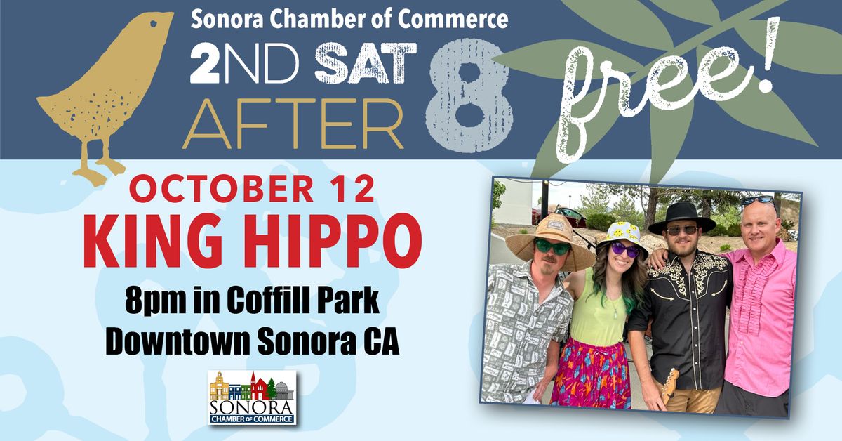 King Hippo @ 2nd Saturday Art Night Coffill Park Concert Series