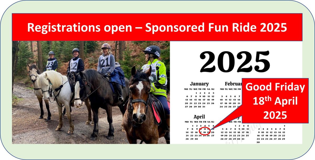 Surrey Hills Sponsored Fun Ride - registrations now open