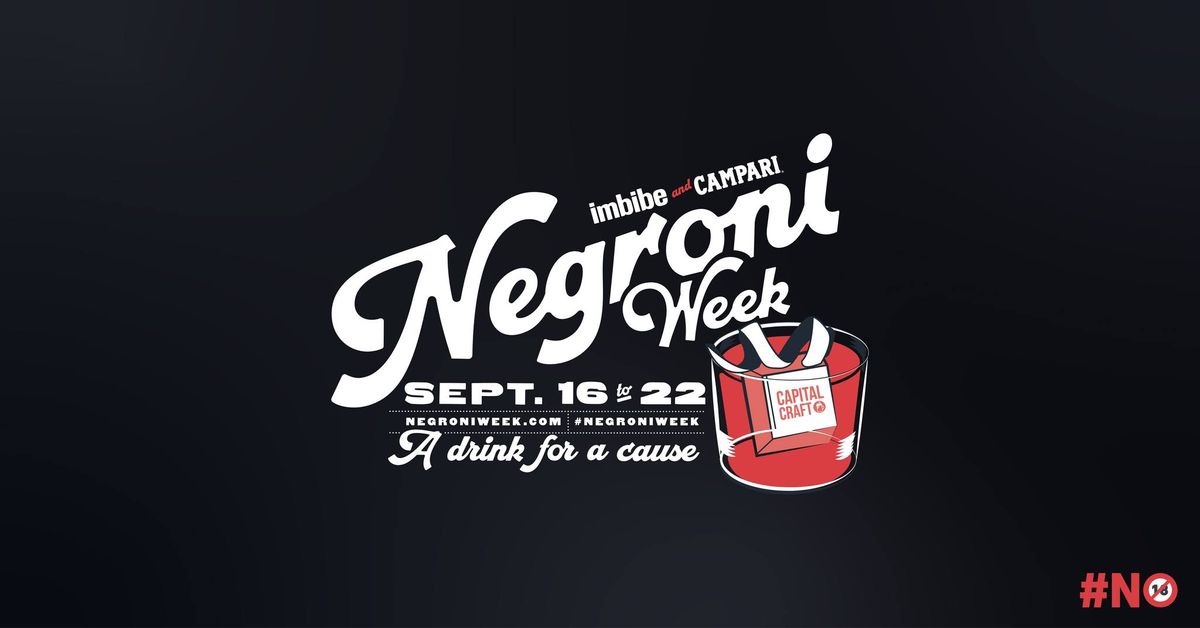 Negroni Week at Capital Craft