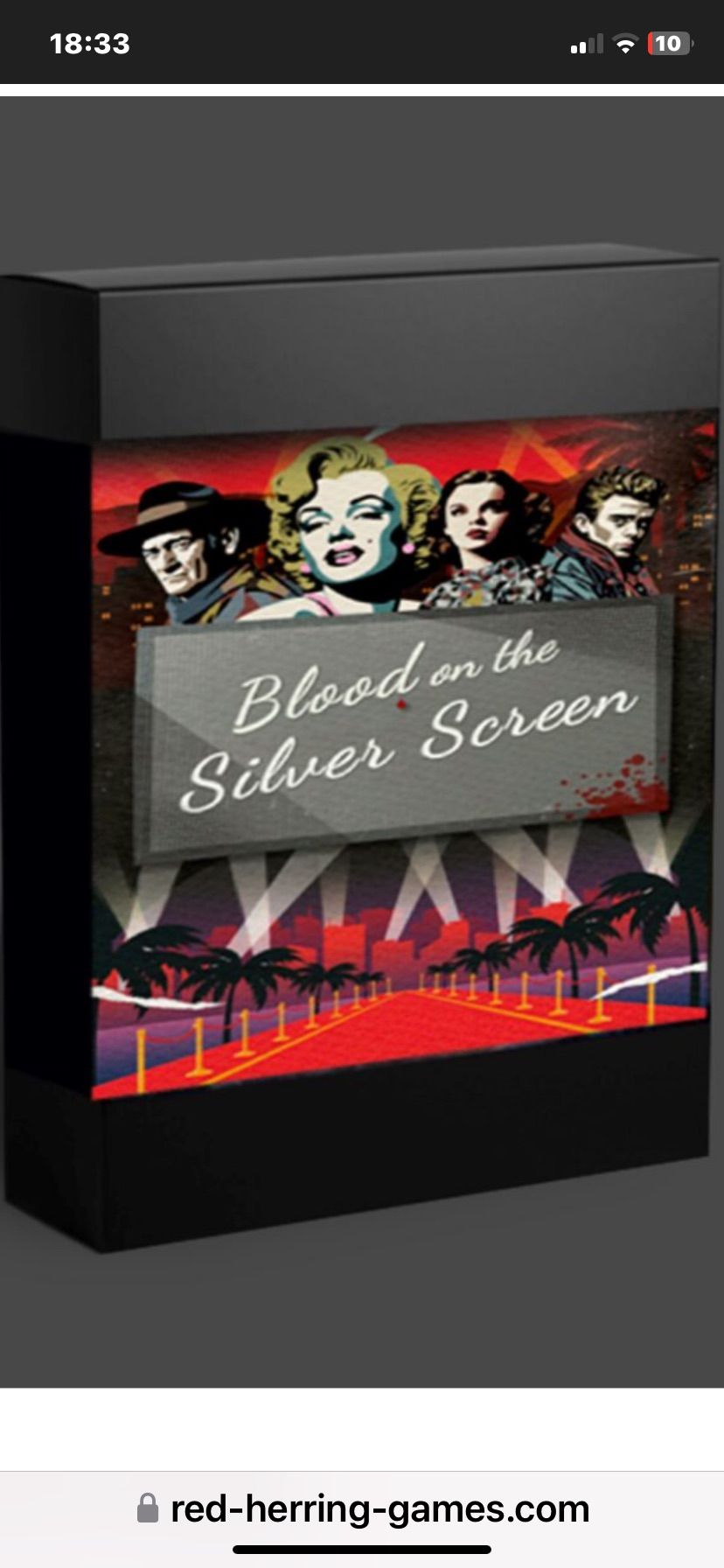 Murder Mystery Afternoon - Blood on the Silver Screen, Be Capri, Paisley 