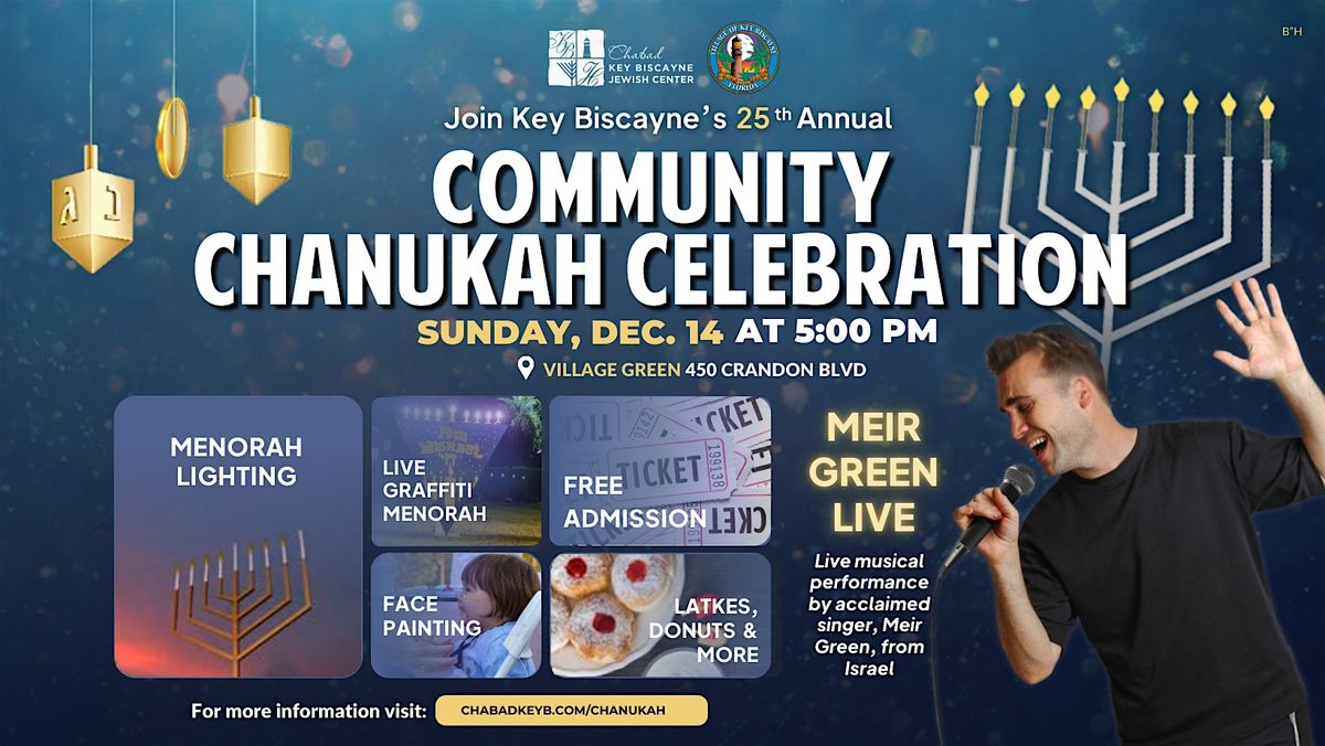 Community Chanukah Celebration at the Village Green