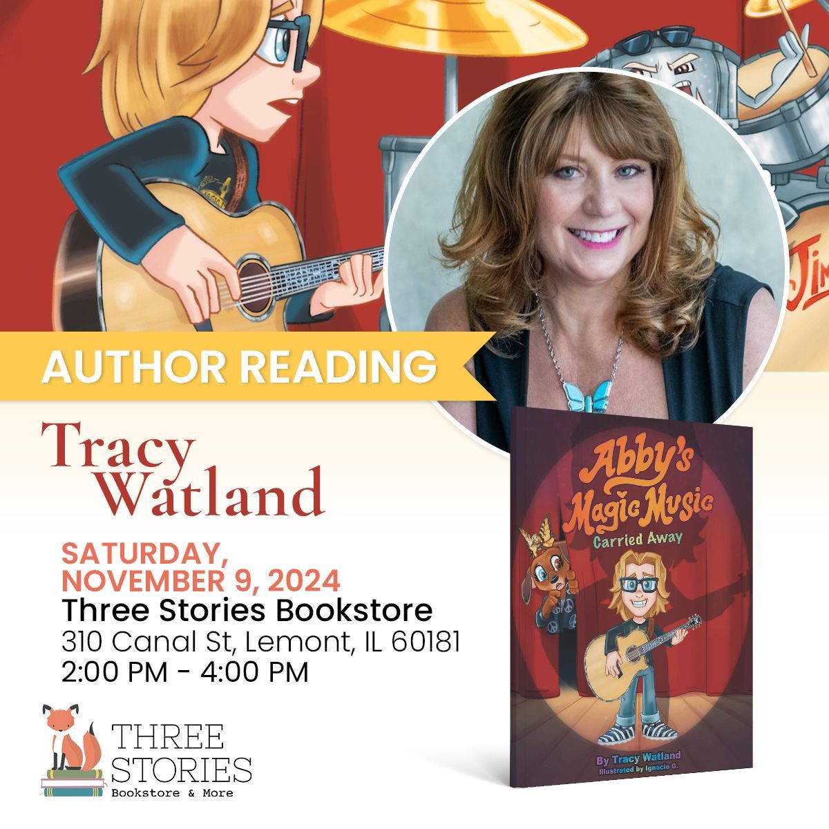 Author Reading: Tracy Watland (Abby\u2019s Magic Music)