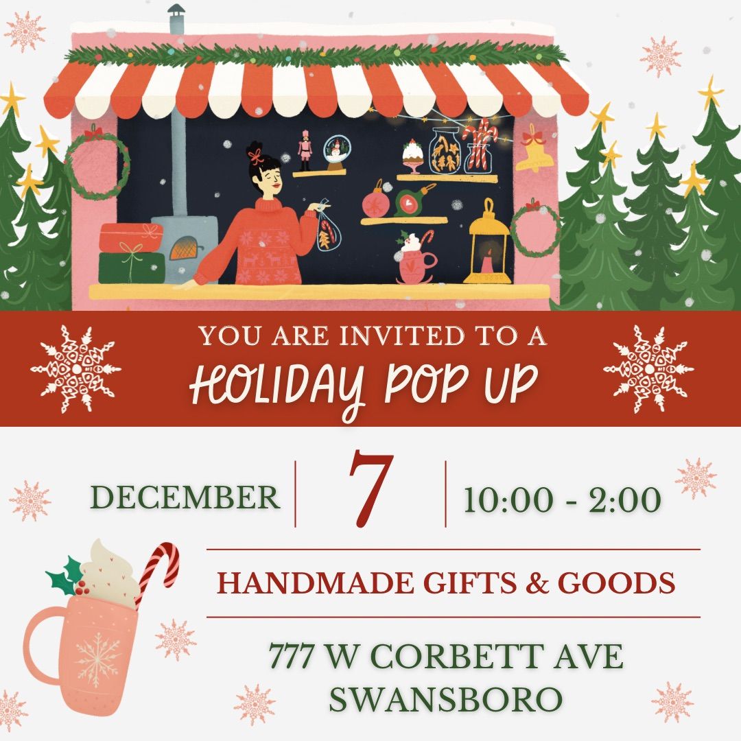 Holiday Vendor Pop Up! \ud83d\udef7\ud83c\udf84\u2744\ufe0f