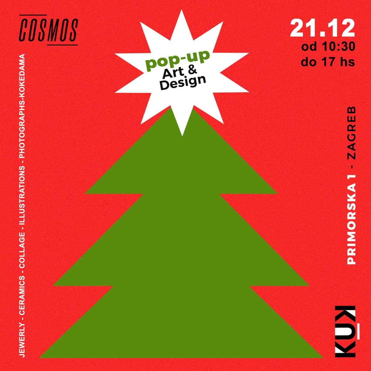 "Cosmos" Christmas Pop Up