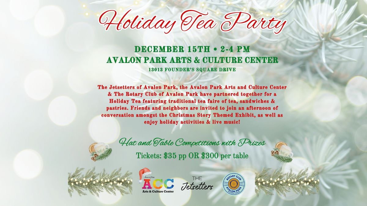 Holiday Tea Party