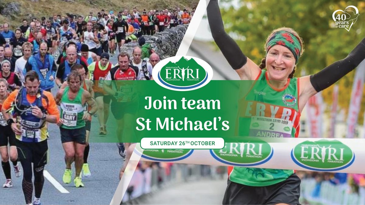 Marathon Eryri, Join team St Michael's