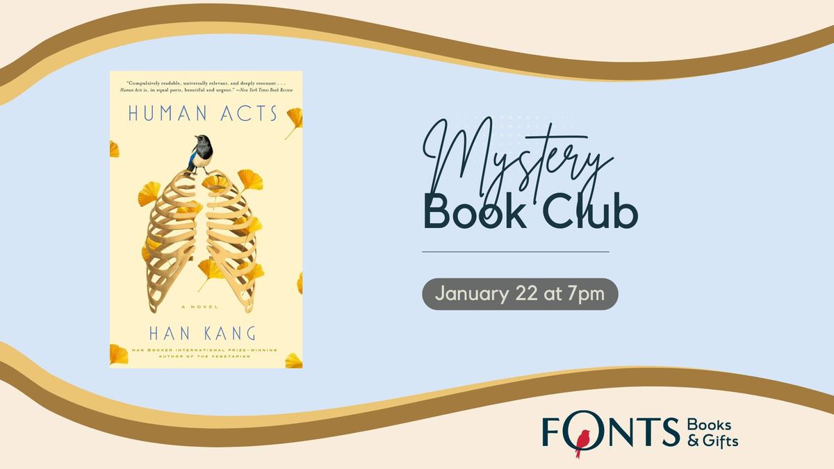 Mystery Book Club - Human Acts