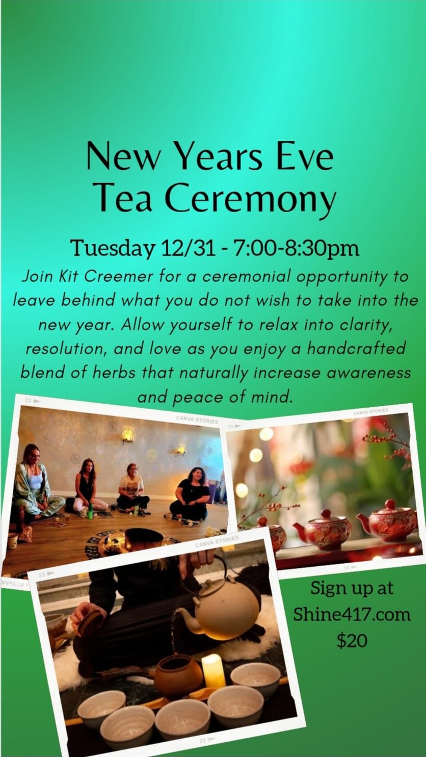 New Year's Eve Tea Ceremony