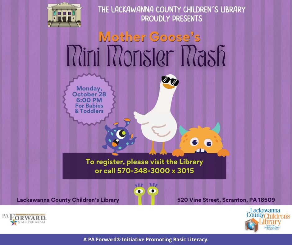 Mother Goose's Mini Monster Mash