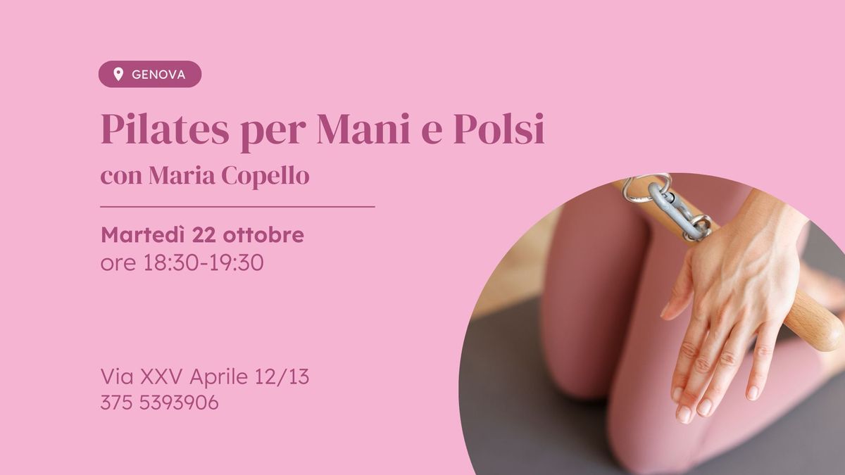 PILATES PER MANI E POLSI