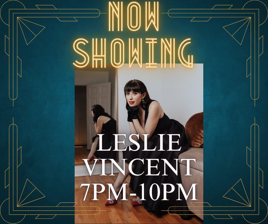 Leslie Vincent LIVE at Nucky's Speakeasy