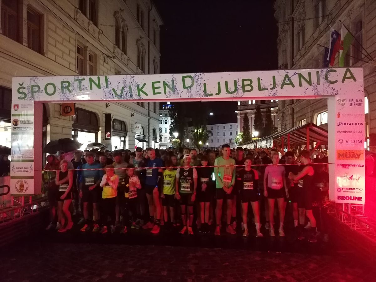 16. NO\u010cNI TEK LJUBLJANICA, teka\u0161ki spektakel v centru Ljubljane