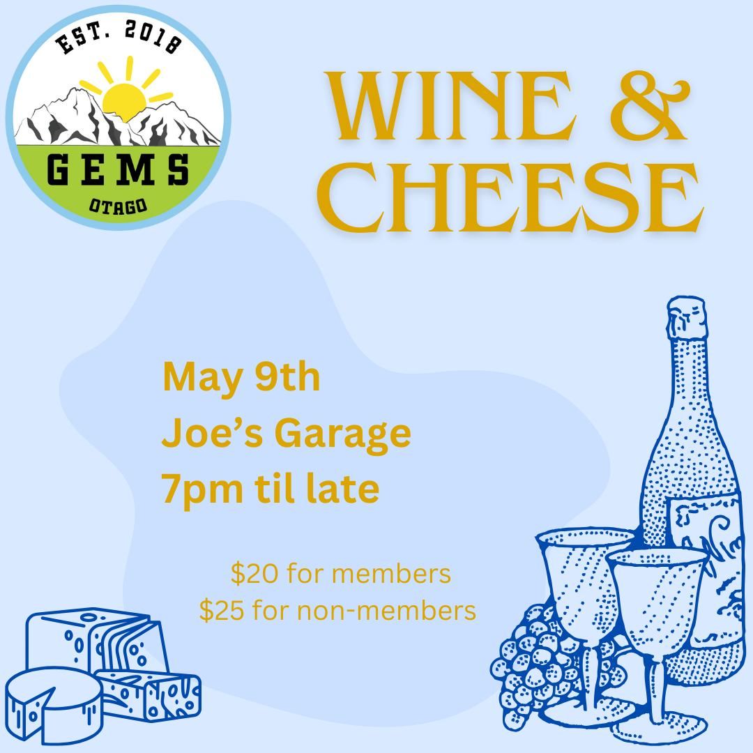GEMS Wine & Cheese!