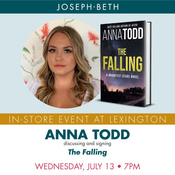 Anna Todd discussing and signing The Falling, Joseph-Beth Booksellers ...