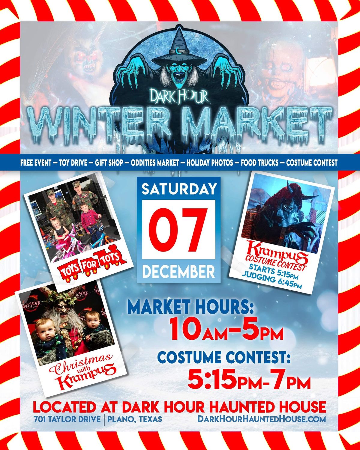 Winter Market by Dark Hour Haunted House