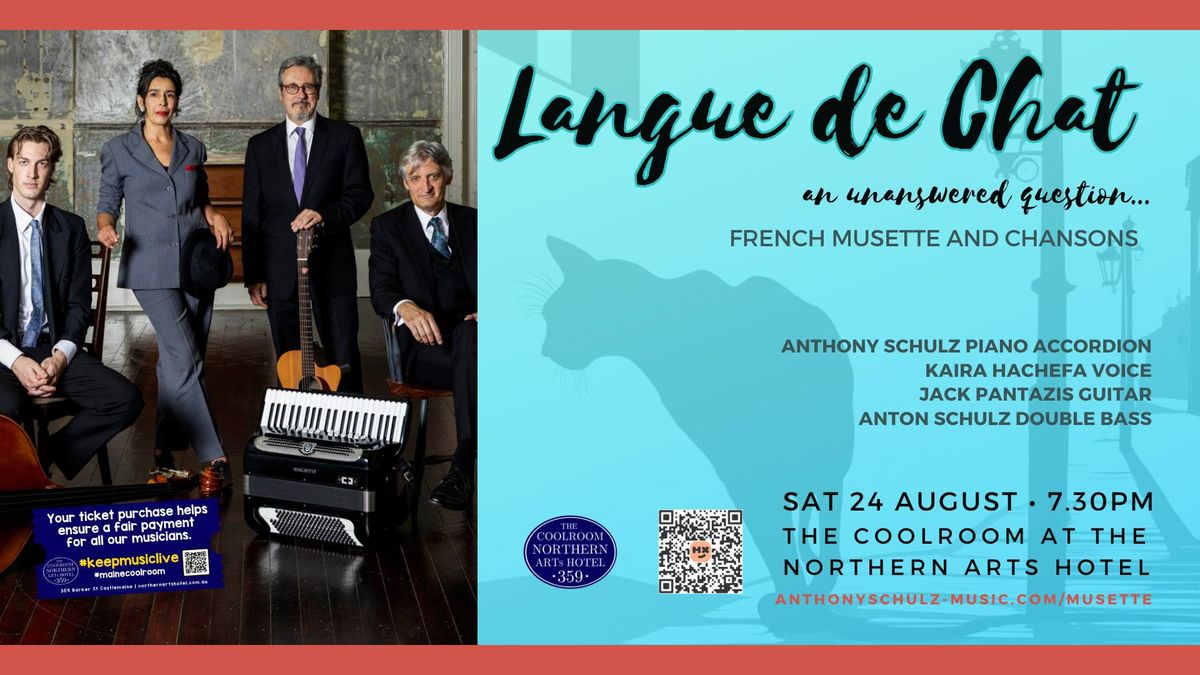 LANGUE DE CHAT  -  French Musette Quartet