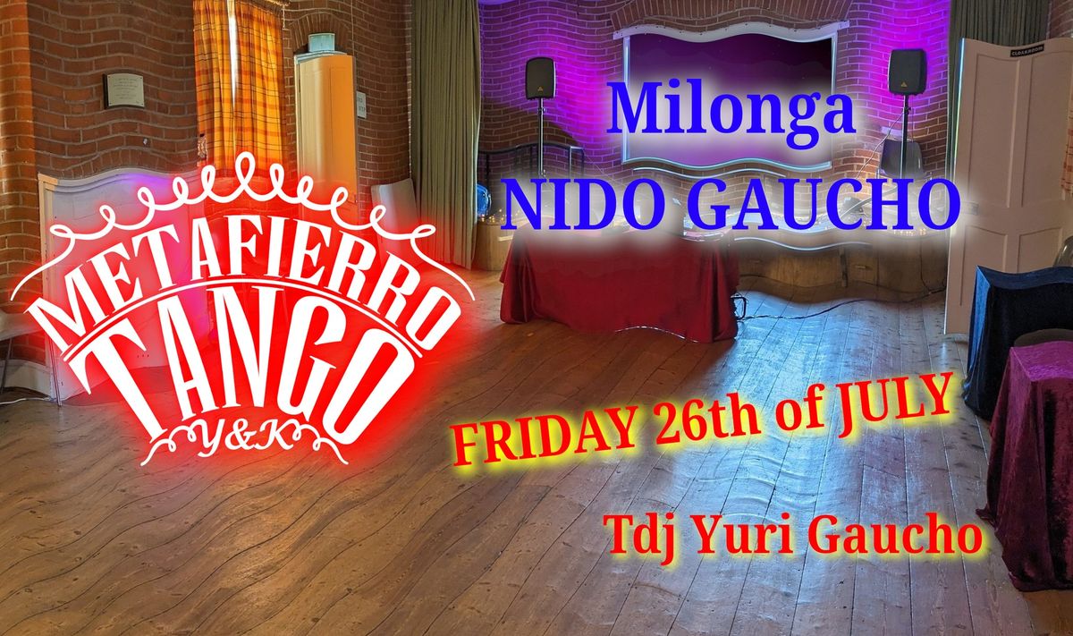 Milonga NIDO GAUCHO