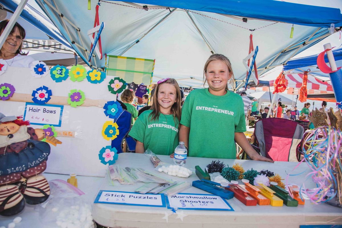 Children's Entrepreneur Market Dripping Springs Red Arena Market Day