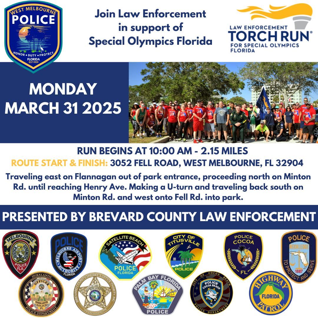 Law Enforcement Torch Run- Brevard County Leg