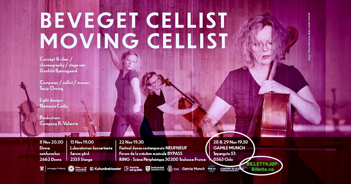 BEVEGET CELLIST \/ MOVING CELLIST \/ Oslo