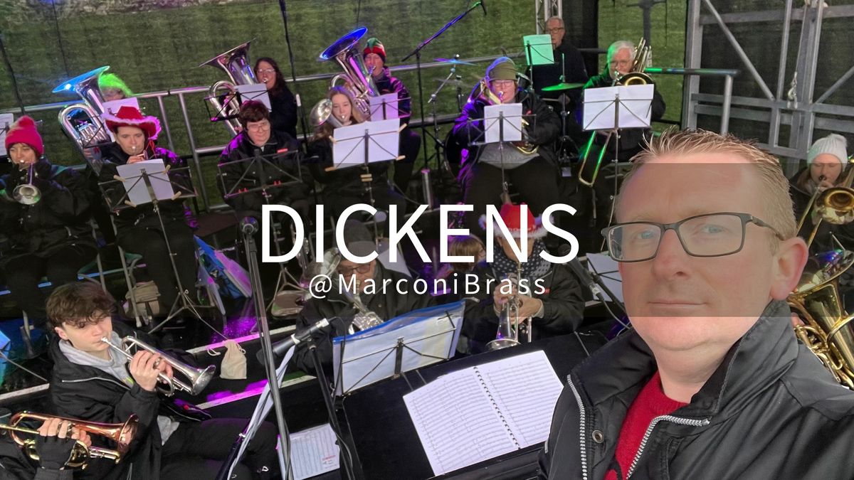 Marconi Brass at Dickens Christmas Festival