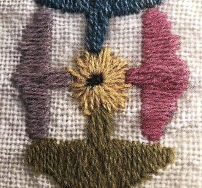 June 5 Colcha Embroidery