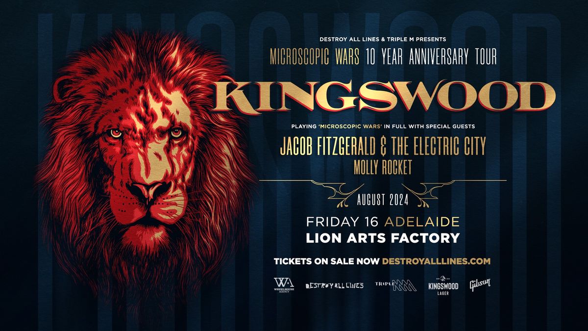 Kingswood | Adelaide | 'Microscopic Wars' 10 Year Anniversary Tour