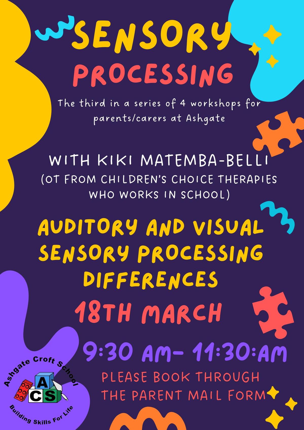 Auditory and Visual sensory Processing