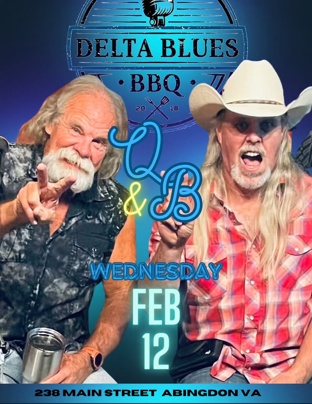 Q & B at Delta Blues Abingdon