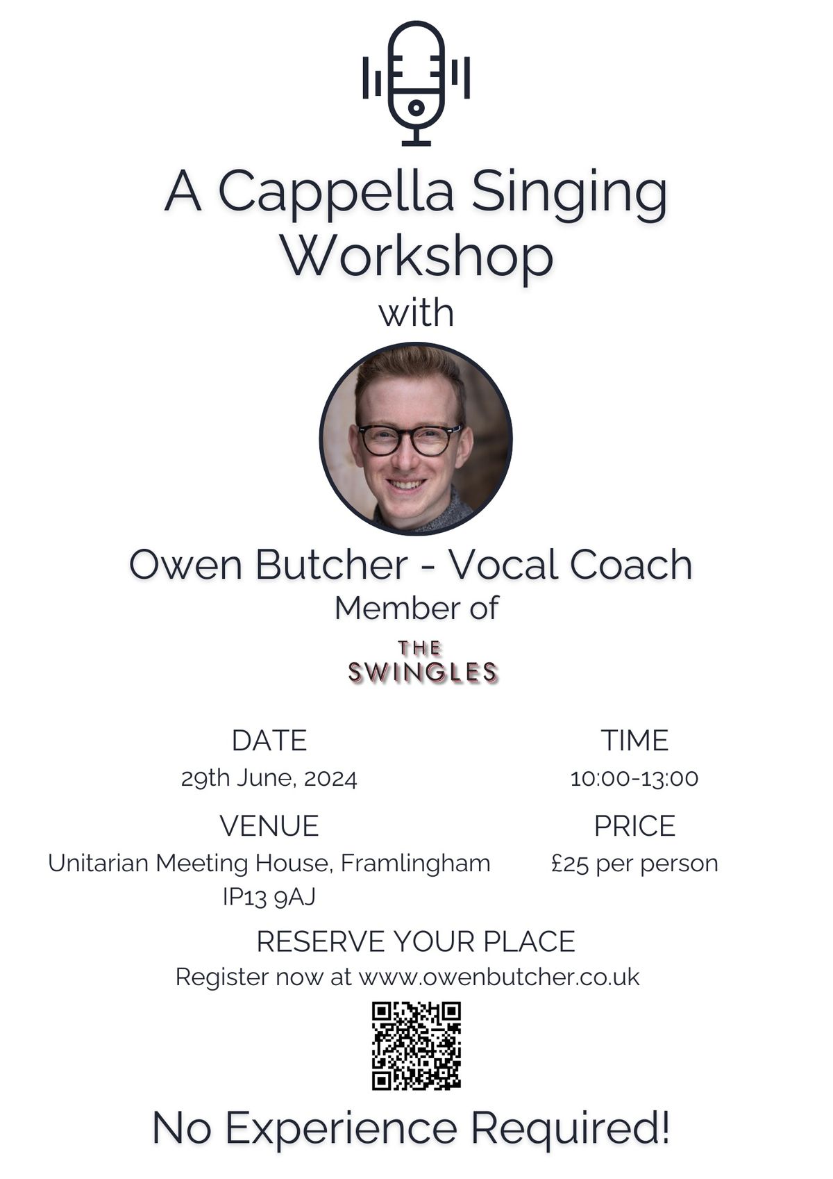 A Cappella Singing Workshop