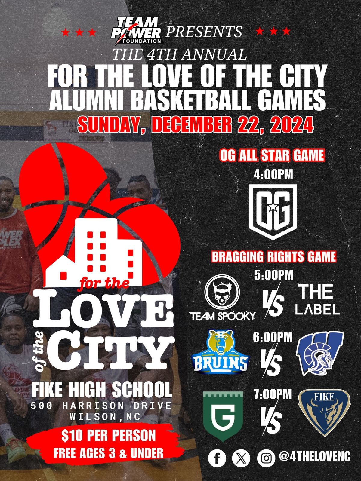 2024 For the Love of the City Alumni Games 