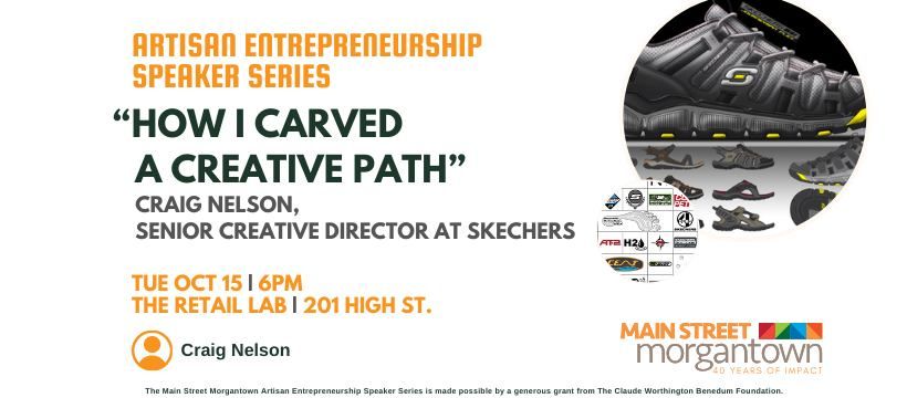 Speaker Series: "How I Carved a Creative Path" with Senior Creative Director Skechers, Craig Nelson