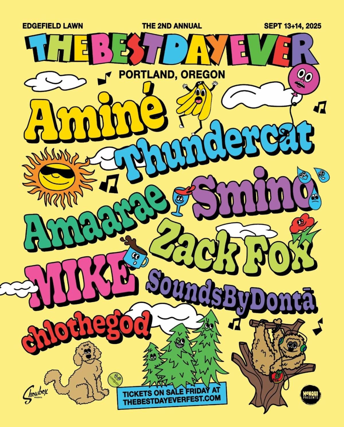 The Best Day Ever Festival : Amine  Amaarae  & Zach Fox