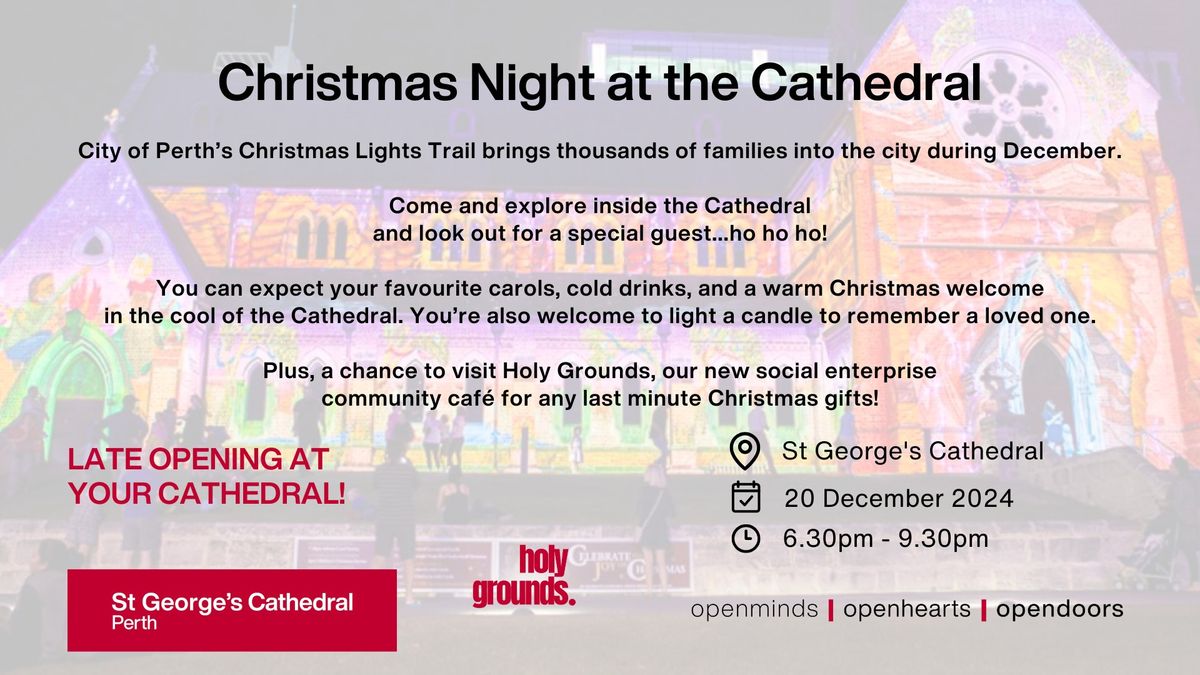 Christmas Night at the Cathedral