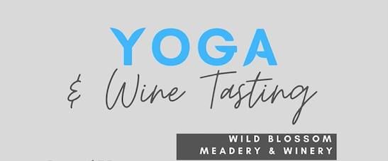 Wild Blossom Yoga & Wine Tasting