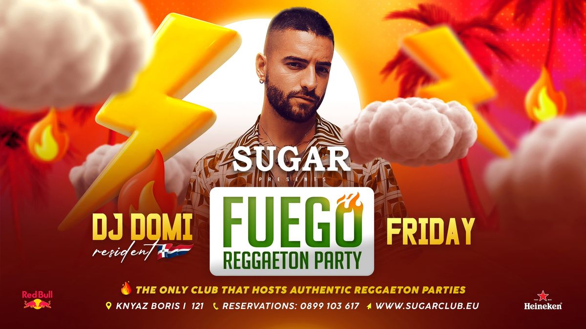 \u00a1FUEGO! \ud83d\udd25 Reggaeton Party \/ DJ Domi 