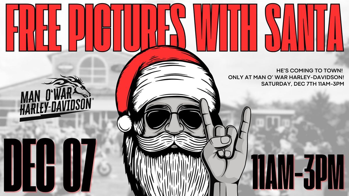 FREE Pictures with Santa!