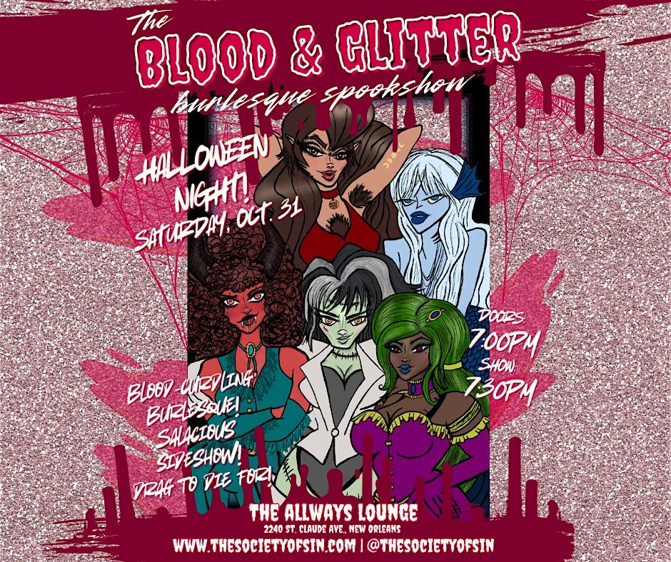 The Blood & Glitter Burlesque Spookshow