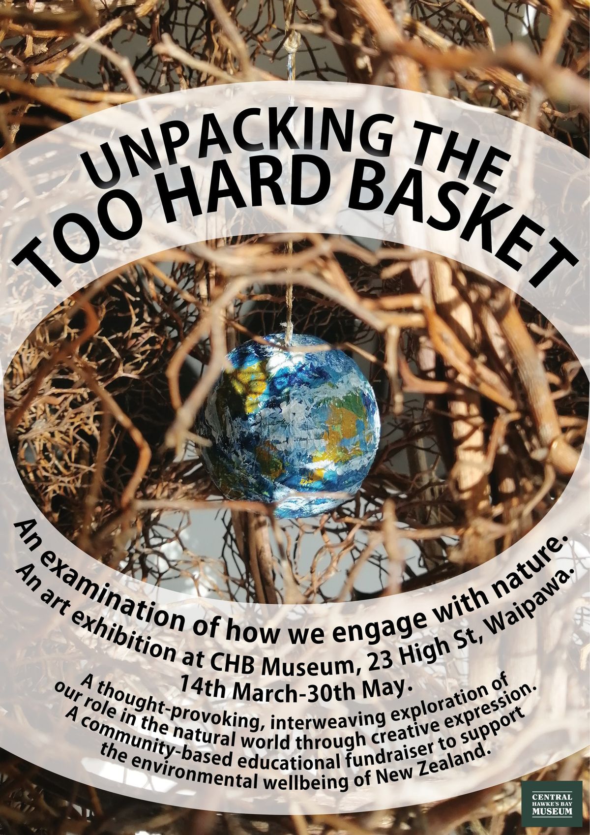 Unpacking the Too Hard Basket - Art exhibition at the CHB Museum