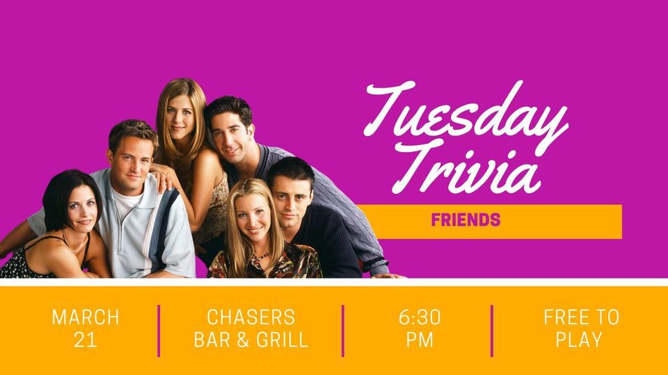 Tuesday Trivia - Friends