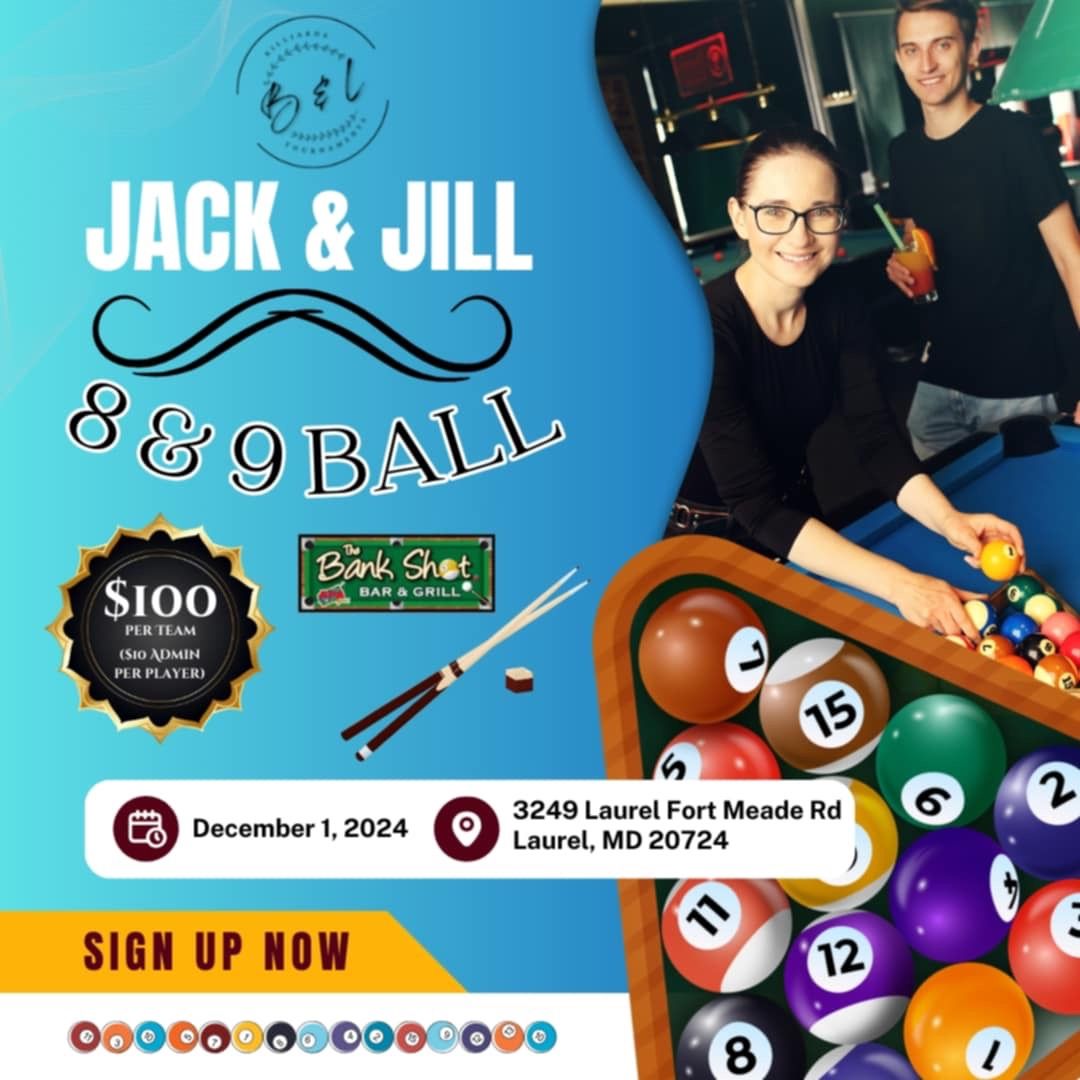 B&L Jack and Jill Doubles December 1st 8ball A side 9ball B side